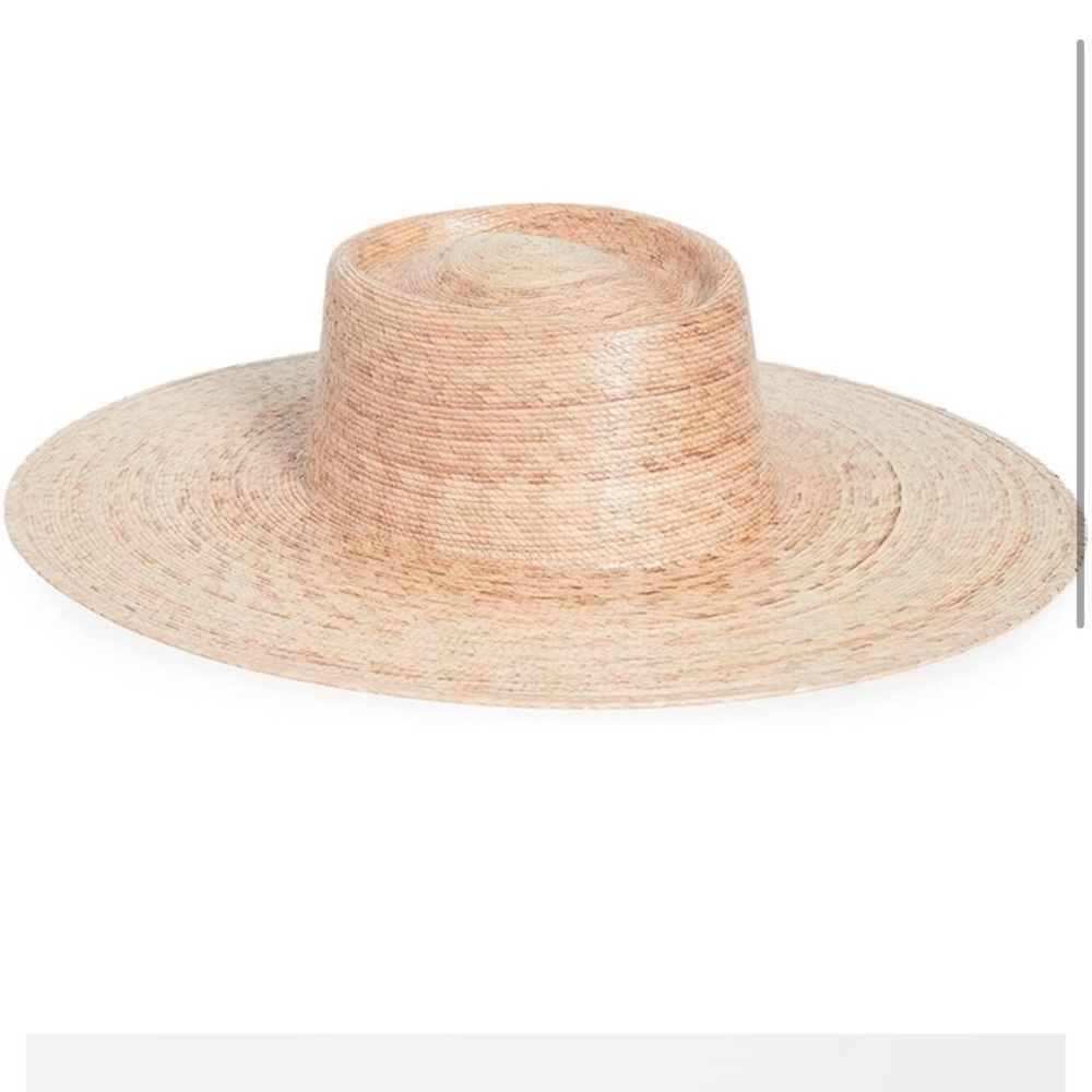 Wide Brim Straw Hat Lack of Color